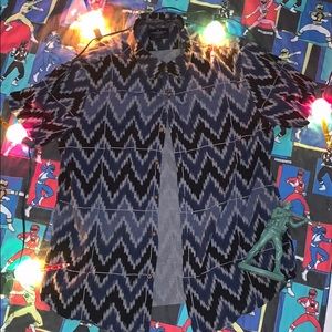 American Eagle Aztec print button up